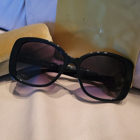 Gucci GG0762S 001 Black Butterfly - Picture 7 of 11